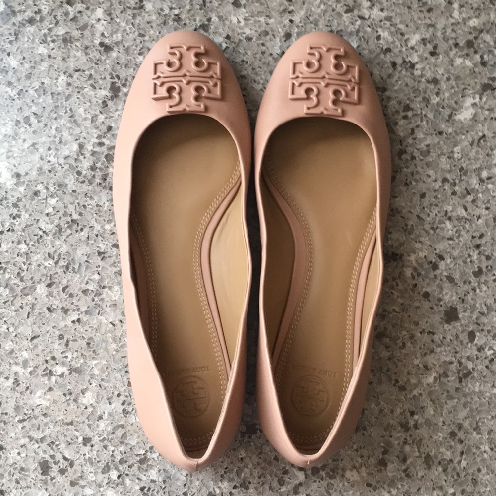 Tory Burch Nude/Blush Ballet Flats